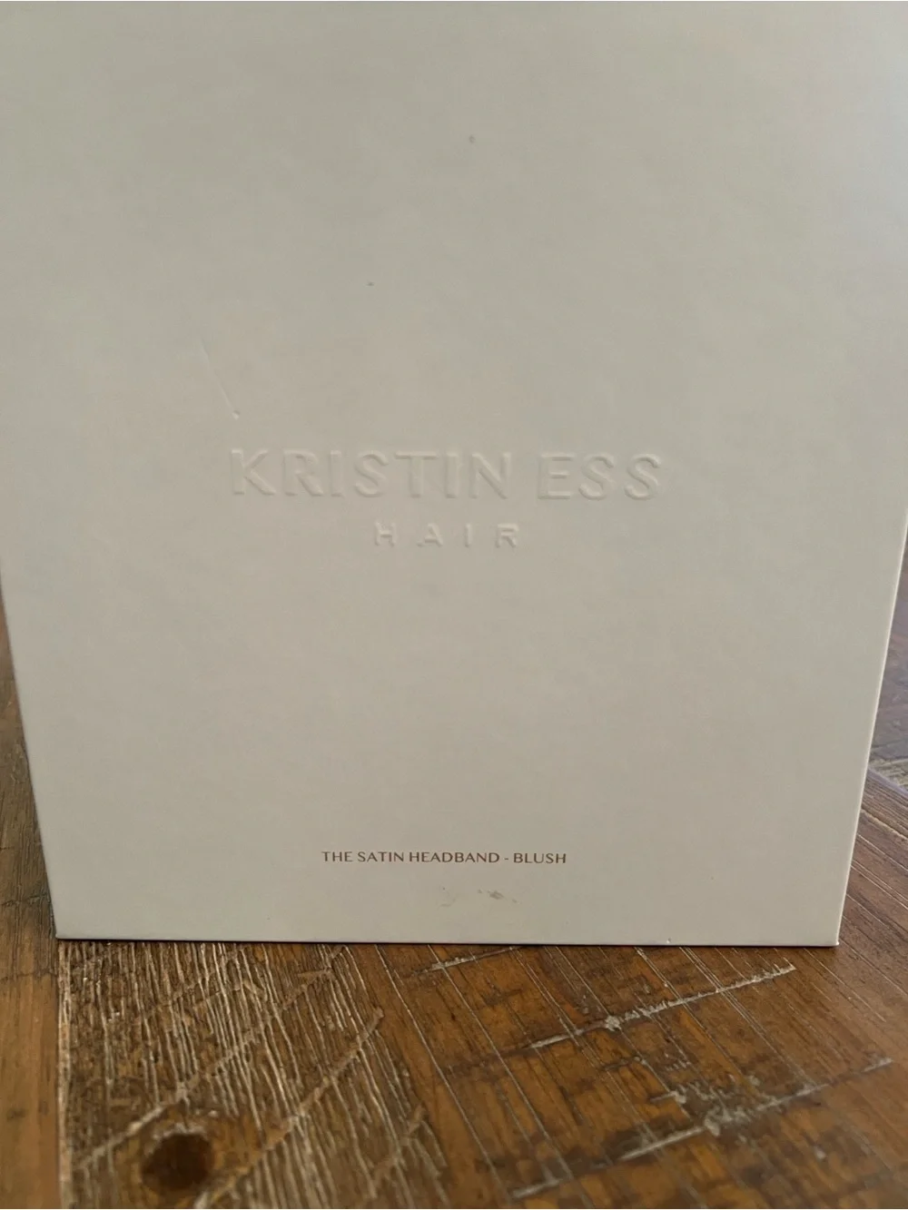 Kristin Ess Satin Headband in Blush New